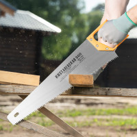 Ножовка по дереву Без бренда 500 мм, шаг зубьев 6,5 мм, пластиковая рукоятка 23165