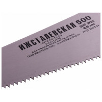 Ножовка по дереву Без бренда 500 мм, шаг зубьев 6,5 мм, пластиковая рукоятка 23165