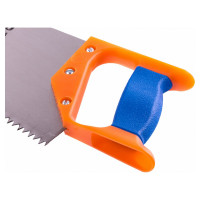 Ножовка по дереву Без бренда 500 мм, шаг зубьев 6,5 мм, пластиковая рукоятка 23165