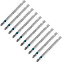 Набор бит РН2х90, сталь S2, 10шт GROSS 11379