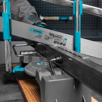 Прецизионное стусло, пила - 550мм, 2 прижимные струбцины GROSS 22757