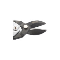 Усиленные прямые ножницы по металлу GROSS PIRANHA 255 мм, сталь-СrMo, двухкомпонентные рукоятки 78347