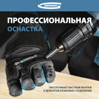 Набор бит PZ2х50, сталь S2, 10шт GROSS 11345