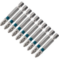 Набор бит PZ2х50, сталь S2, 10шт GROSS 11345