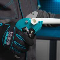 Ножницы для резки изд. из ПВХ, D - до 36 мм, 2-х комп. рук-ки, рабочий стол для плоских изд. GROSS 78420