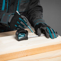 Рулетка Doppelhaken 5мх19мм, двухсторонний зацеп, нейлон, двуст.шкала GROSS 31123