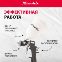 Набор пневмоинструмента MATRIX 5 предметов 57304