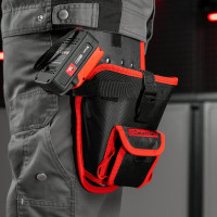 Кобура для шуруповерта с карманом для бит и сверл MATRIX 90243