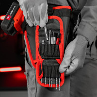 Кобура для шуруповерта с карманом для бит и сверл MATRIX 90243