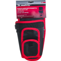 Кобура для шуруповерта с карманом для бит и сверл MATRIX 90243