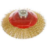 Щетка для УШМ (115 мм; М14; витая проволока) MATRIX 74612