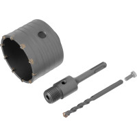 Коронка в сборе (80 мм; М22; SDS-plus) MATRIX 70331