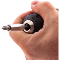 Набор бит с магнитным держателем, CrV, 61шт MATRIX 11387