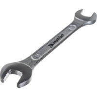 Набор рожковых ключей 6х17 мм, 6 шт., CrV, хромированные MATRIX 15231