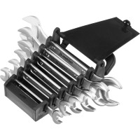 Набор рожковых ключей 6х17 мм, 6 шт., CrV, хромированные MATRIX 15231