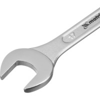 Набор рожковых ключей 6х17 мм, 6 шт., CrV, хромированные MATRIX 15231