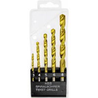 Набор сверл по металлу (3-8 мм; 5 шт.) MATRIX 72383