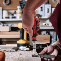 Реверсивная отвертка с набором бит и насадок торцевых MATRIX 1/4", 16шт. 11332