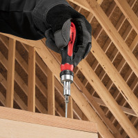 Реверсивная отвертка с набором бит и насадок торцевых MATRIX 1/4", 16шт. 11332