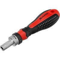 Реверсивная отвертка с набором бит и насадок торцевых MATRIX 1/4", 16шт. 11332