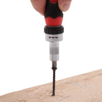 Реверсивная отвертка с набором бит и насадок торцевых MATRIX 1/4", 16шт. 11332