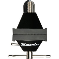 Многофункциональные настольные тиски MATRIX сменная насадка-хомут для дрели, шарнирный механизм, 70 мм 18508