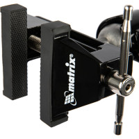 Многофункциональные настольные тиски MATRIX сменная насадка-хомут для дрели, шарнирный механизм, 70 мм 18508