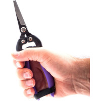 Цветочный секатор 180 мм, пружина спирал.типа, тефлон.покр, прямые режущие губки PALISAD 60554