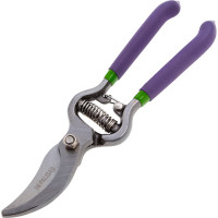Секатор 200 мм, пружина возвратная спирал.типа, легированная сталь, обрезинен.ручки PALISAD 60561