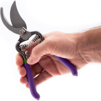 Секатор 200 мм, пружина возвратная спирал.типа, легированная сталь, обрезинен.ручки PALISAD 60561