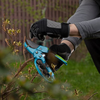 Секатор 200 мм, пружина возвратная, храп.мех, тефлон.покр, метал.обрез.ручки PALISAD 60560