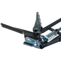 Пистолет для герметика SPARTA 310 мл, "скелетный" усиленный с фиксатором,6-гранный шток 7 мм 886125