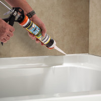 Пистолет для герметика SPARTA 310 мл, "полуоткрытый", круглый шток 8 мм, Heavy Duty 886325