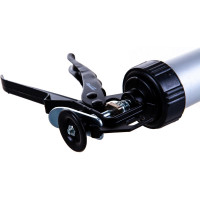 Пистолет для герметика SPARTA 400 мл, закрытый, алюминиевый корпус, круглый шток 6 мм 886475