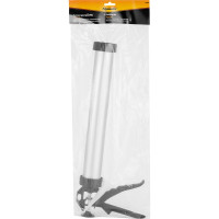 Пистолет для герметика SPARTA 750 мл, "закрытый", алюминиевый корпус, круглый шток 7 мм 886485