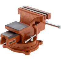 Слесарные поворотные тиски 125 мм с наковальней SPARTA 186255