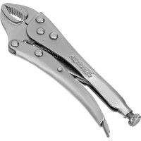 Ручной зажим SPARTA 180 мм, полукруглый захват 184205