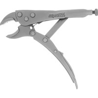 Ручной зажим SPARTA 180 мм, полукруглый захват 184205