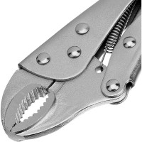 Ручной зажим SPARTA 250 мм, полукруглый захват 184305