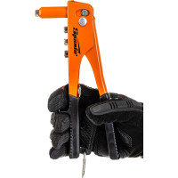 Заклепочник SPARTA 225 мм заклепки 2,4-3,2-4,0-4,8 мм// 40711