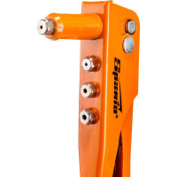 Заклепочник SPARTA 225 мм заклепки 2,4-3,2-4,0-4,8 мм// 40711