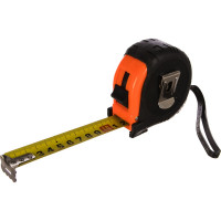 Рулетка SPARTA Elastica 7.5мх24мм, обрезиненный корпус 31313