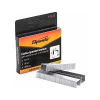 Скобы SPARTA 10 мм, для мебельного степлера, тип 53, 1000 шт. 41613