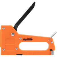 Мебельный пластиковый степлер SPARTA со скобами 100 шт., тип скобы 53, 4-8 мм 42001