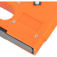 Мебельный пластиковый степлер SPARTA со скобами 100 шт., тип скобы 53, 4-8 мм 42001