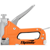 Мебельный регулируемый степлер  SPARTA со скобами 200 шт., тип скобы 53, 4-14 мм 42002