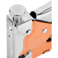 Мебельный регулируемый степлер  SPARTA со скобами 200 шт., тип скобы 53, 4-14 мм 42002