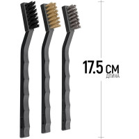 Набор корщеток FIT IT 3 шт, сталь/нейлон/латунь 38453