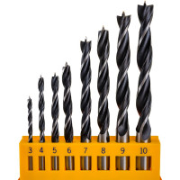 Набор сверл по дереву (3-10 мм; 8 шт.) PROJAHN 67040