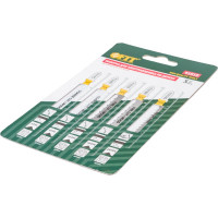 Набор полотен по дереву для электролобзика (5 шт.) FIT 41010